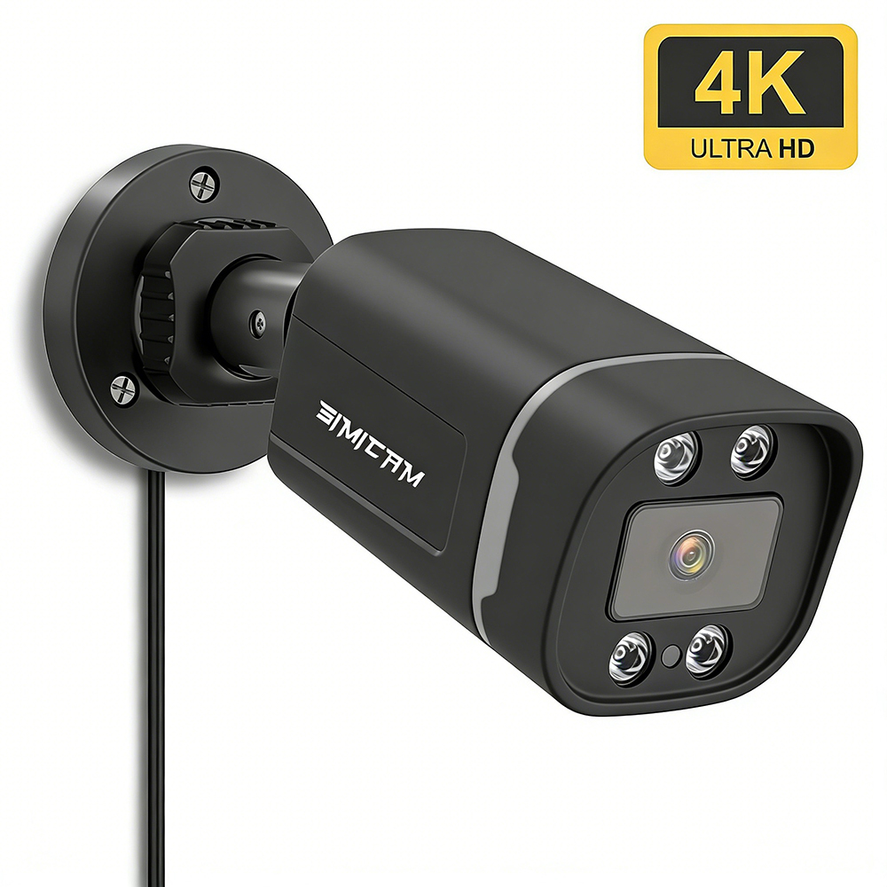 Kamera IP 4K PoE do monitoring – Home Yard Security Cameras recenzja i cena