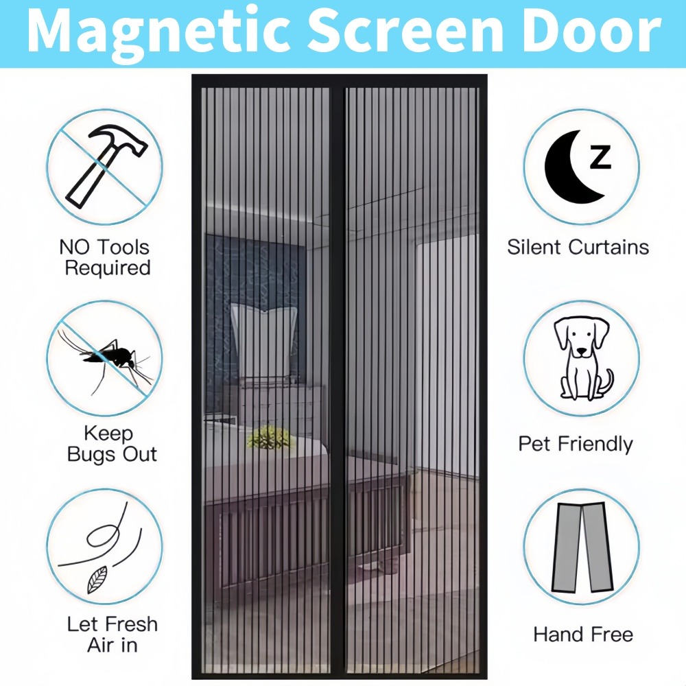 Wytrzymała magnetyczna siatka  – Home Security Fence recenzja i cena