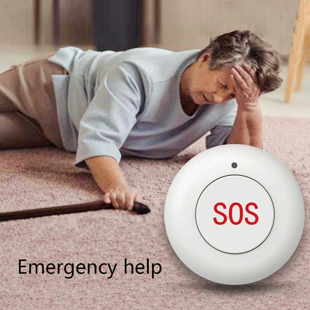 Bezprzewodowy przycisk SOS, in – Home Security Alarm System recenzja i cena