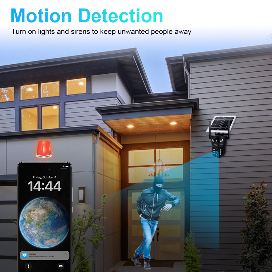 KERUI 6MP 4G SIM WiFi Kamera S – Home Security And Cctv recenzja i cena