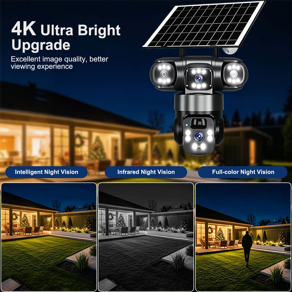 Kamera solarna Yucutam do użyt – Home Yard Security Cameras recenzja i cena