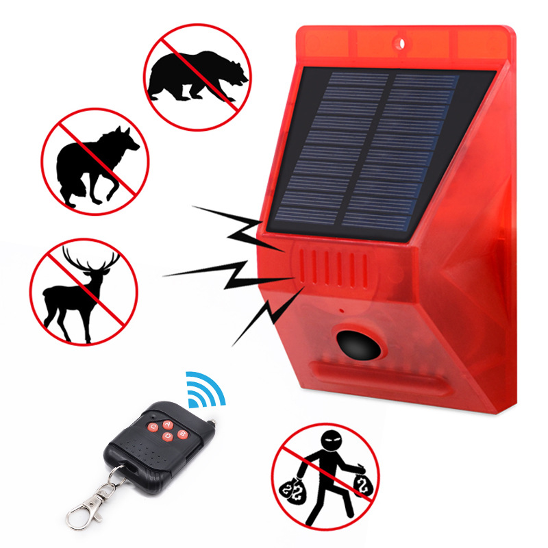 Słoneczna Alarm lampa zdalnie  – Home Security Yard Sensors recenzja i cena