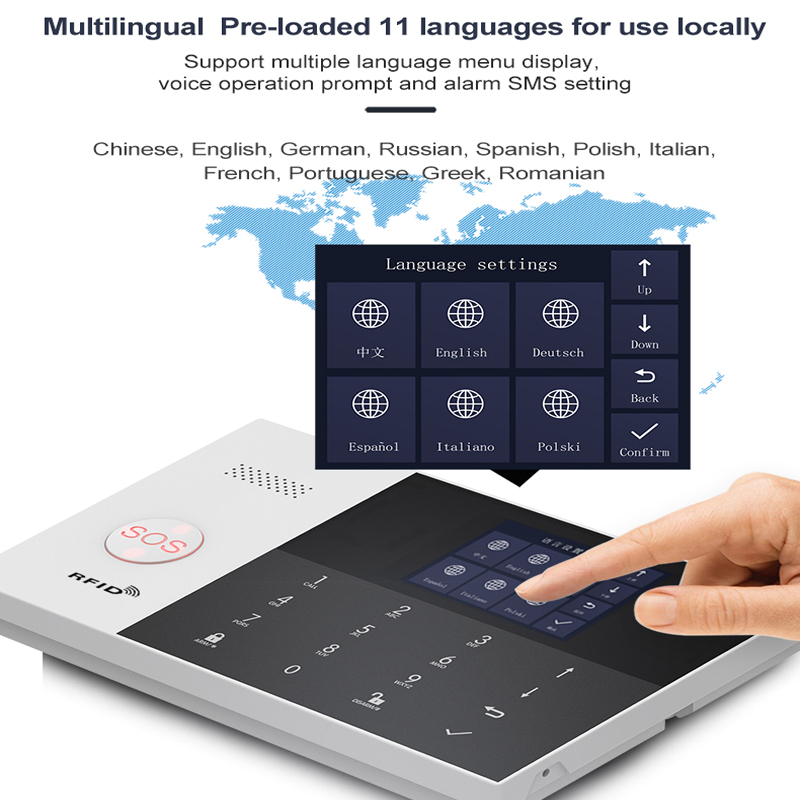 Zestaw inteligentnego systemu  – Home Security Alarm System recenzja i cena