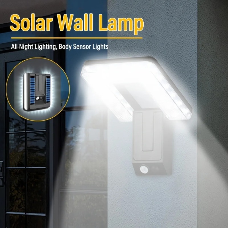 3 sztuki solarnych lamp ścienn – Home Security Yard Sensors recenzja i cena
