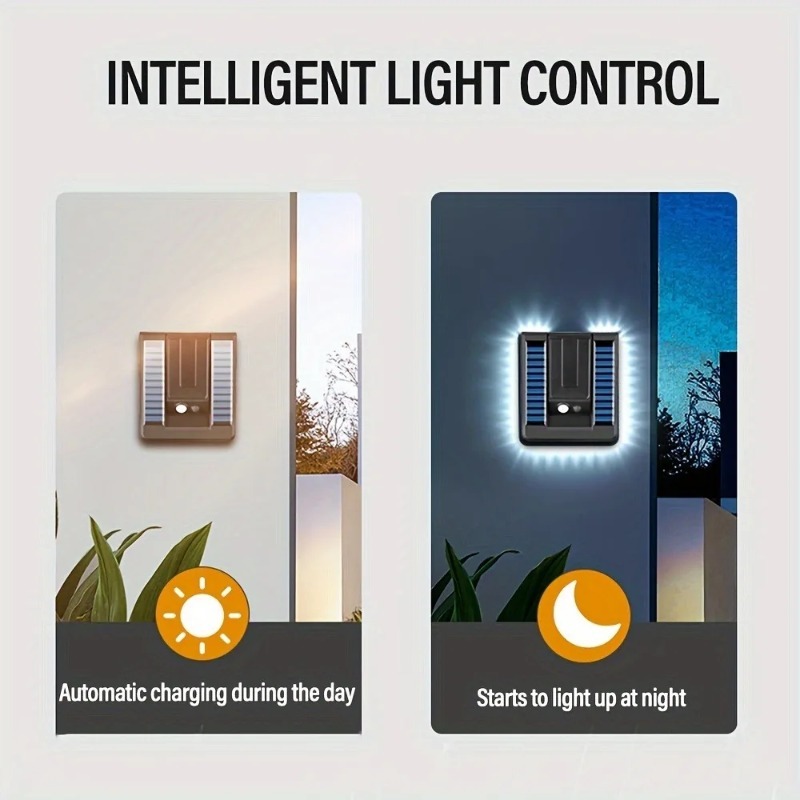 3 sztuki solarnych lamp ścienn – Home Security Yard Sensors recenzja i cena
