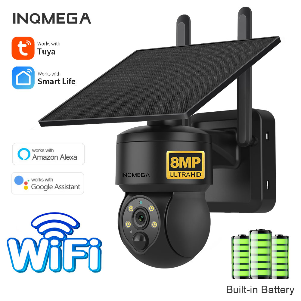 INQMEGA 8MP TUYA Kamera solarn – Home Security Wifi Camera recenzja i cena