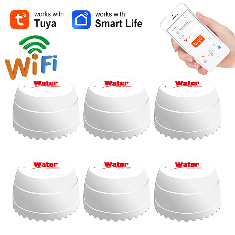 Czujnik wycieku wody WiFi Tuya – Home Security Alarm System recenzja i cena
