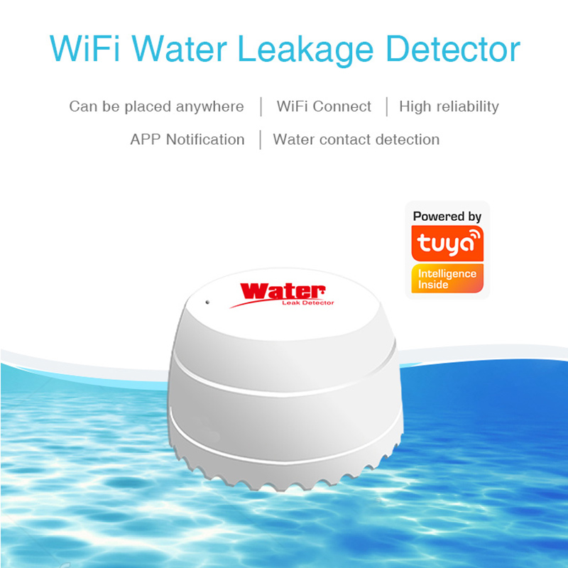 Czujnik wycieku wody WiFi Tuya – Home Security Alarm System recenzja i cena