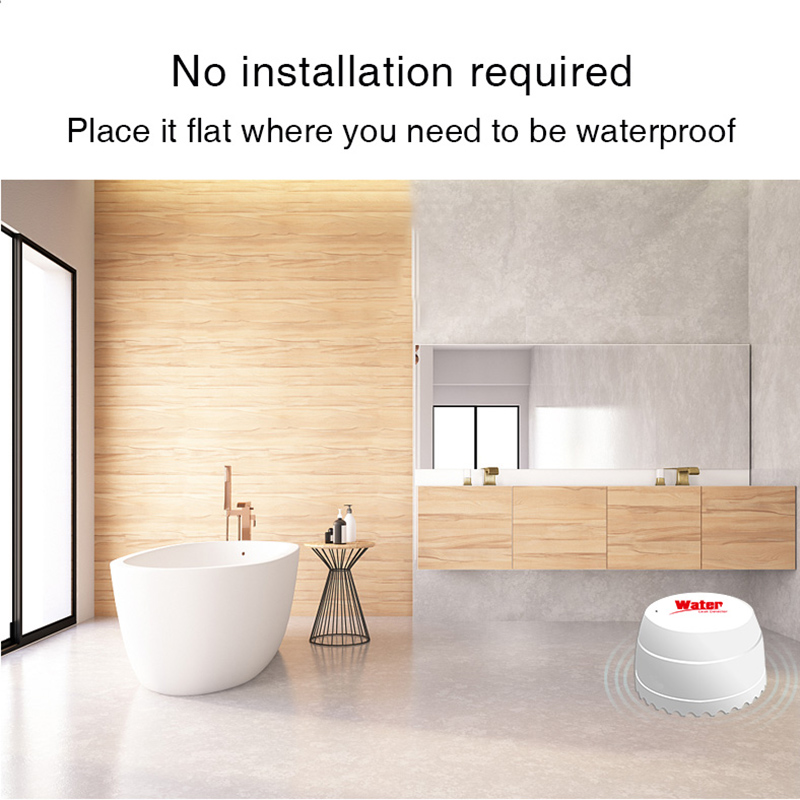 Czujnik wycieku wody WiFi Tuya – Home Security Alarm System recenzja i cena