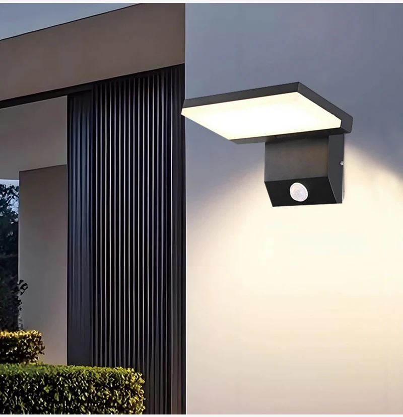 Zewnętrzna lampa ścienna LED z – Home Security Yard Sensors recenzja i cena
