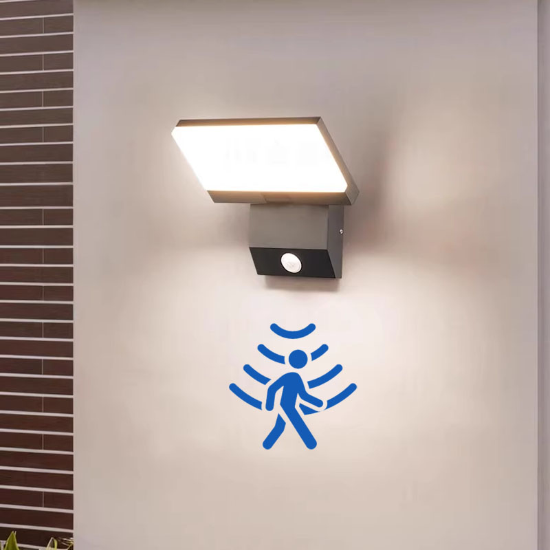 Zewnętrzna lampa ścienna LED z – Home Security Yard Sensors recenzja i cena