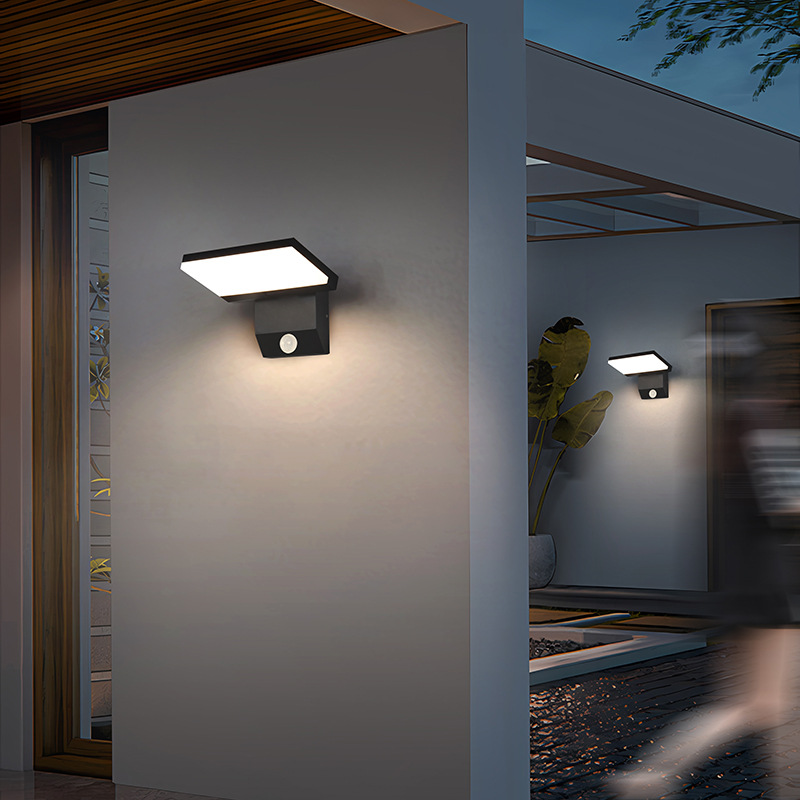 Zewnętrzna lampa ścienna LED z – Home Security Yard Sensors recenzja i cena