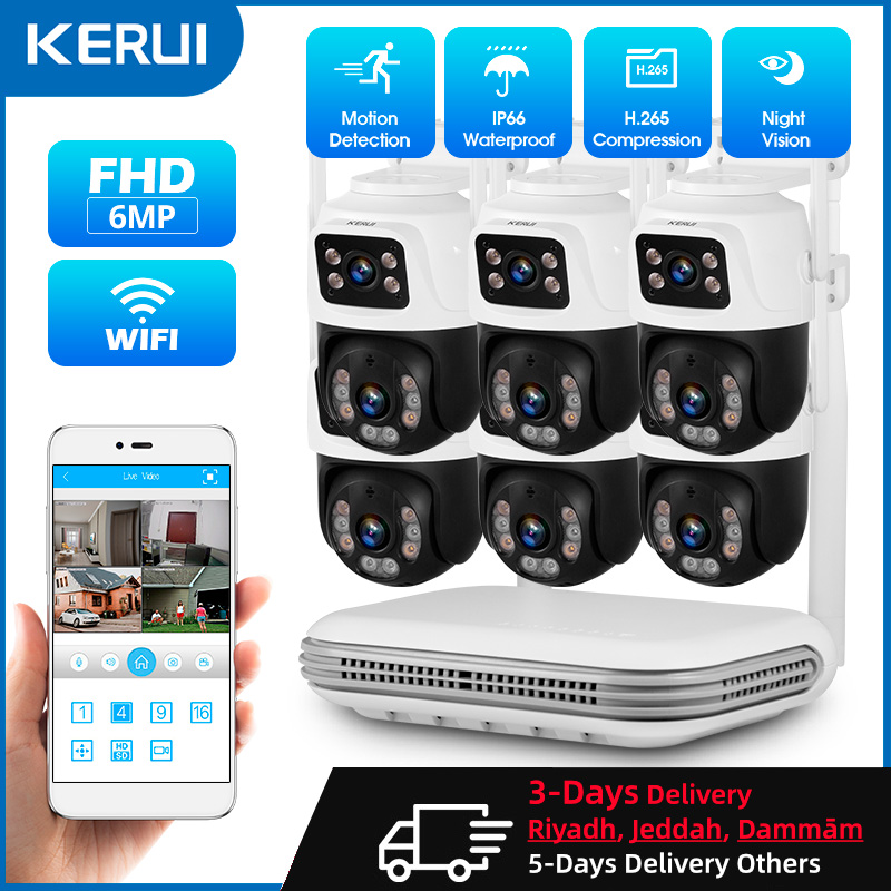 KERUI Wodoodporny 6MP HD Bezpr – Home Security And Cctv recenzja i cena
