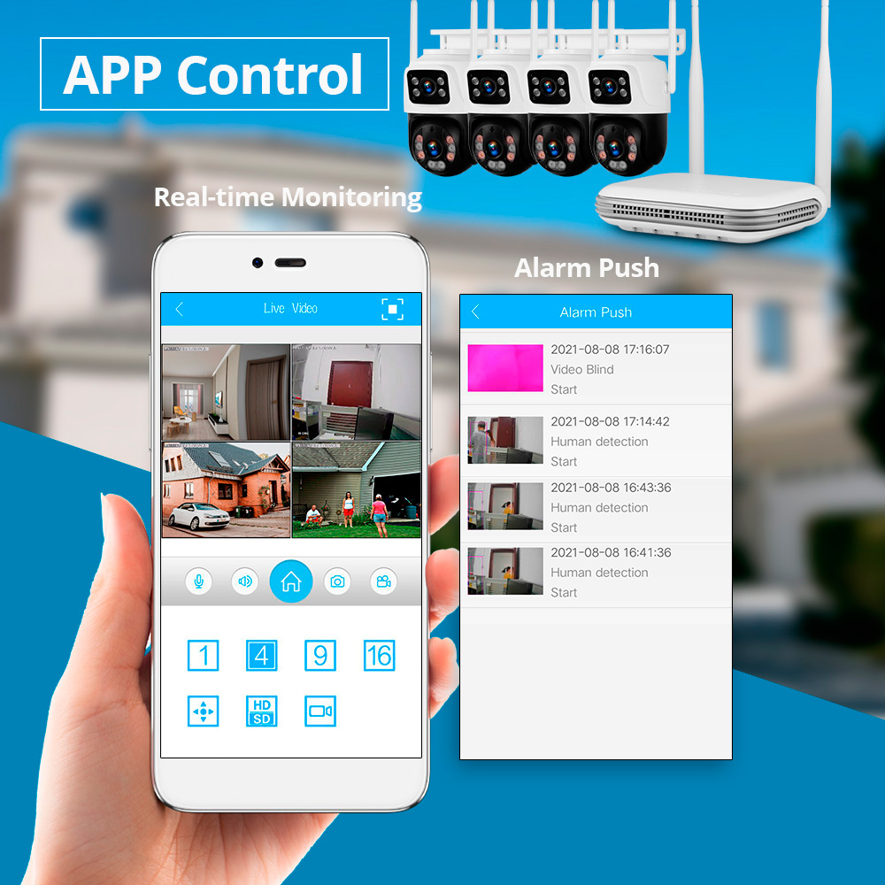 KERUI Wodoodporny 6MP HD Bezpr – Home Security And Cctv recenzja i cena