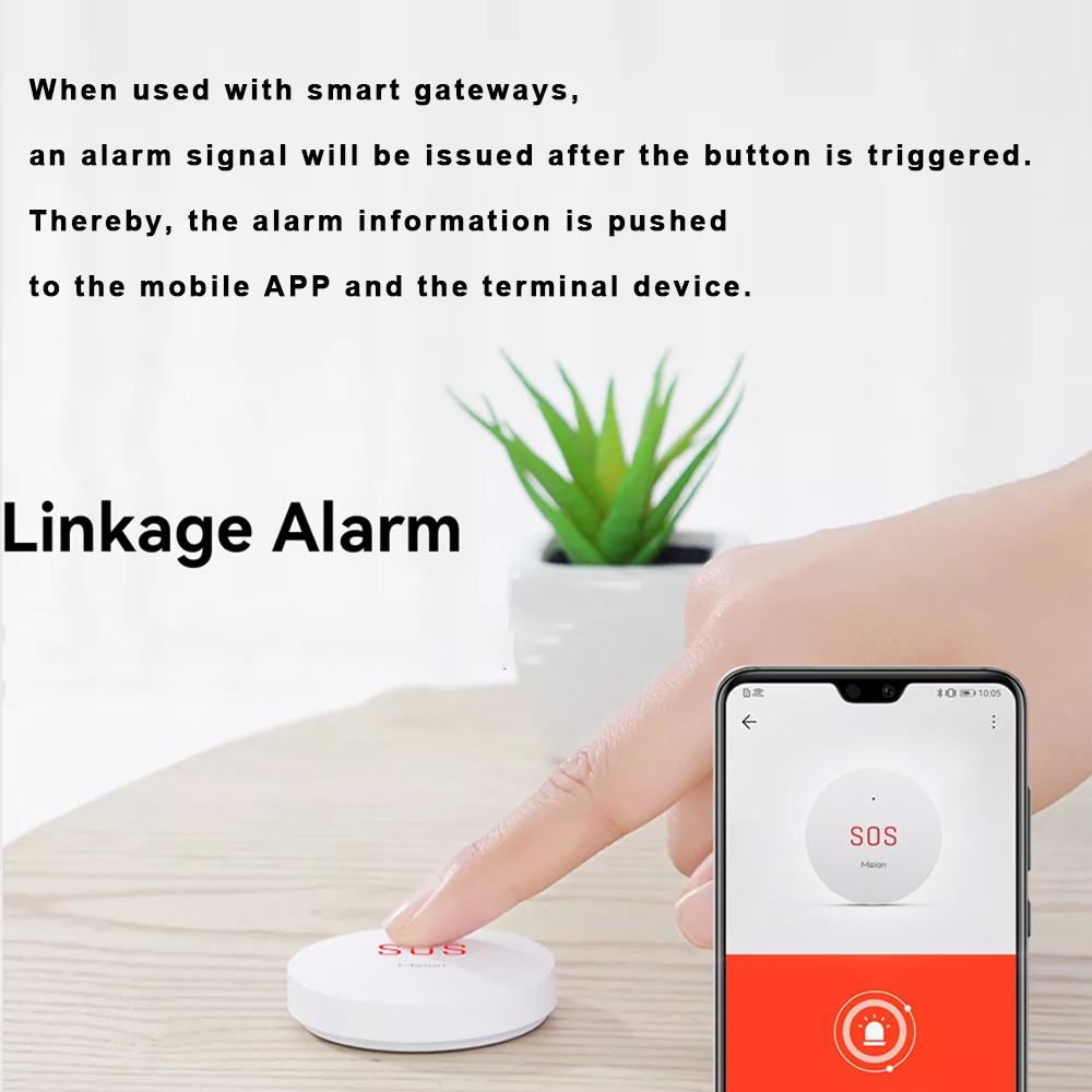 Zigbee Tuya SOS przycisk awary – Home Security Equipment recenzja i cena
