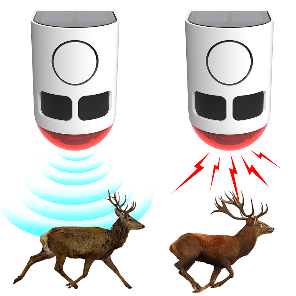 Solarny zewnętrzny alarm z czu – Home Security Yard Sensors recenzja i cena