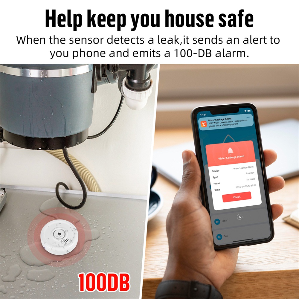 Fuers Detektor wycieku wody In – Home Security Alarm System recenzja i cena