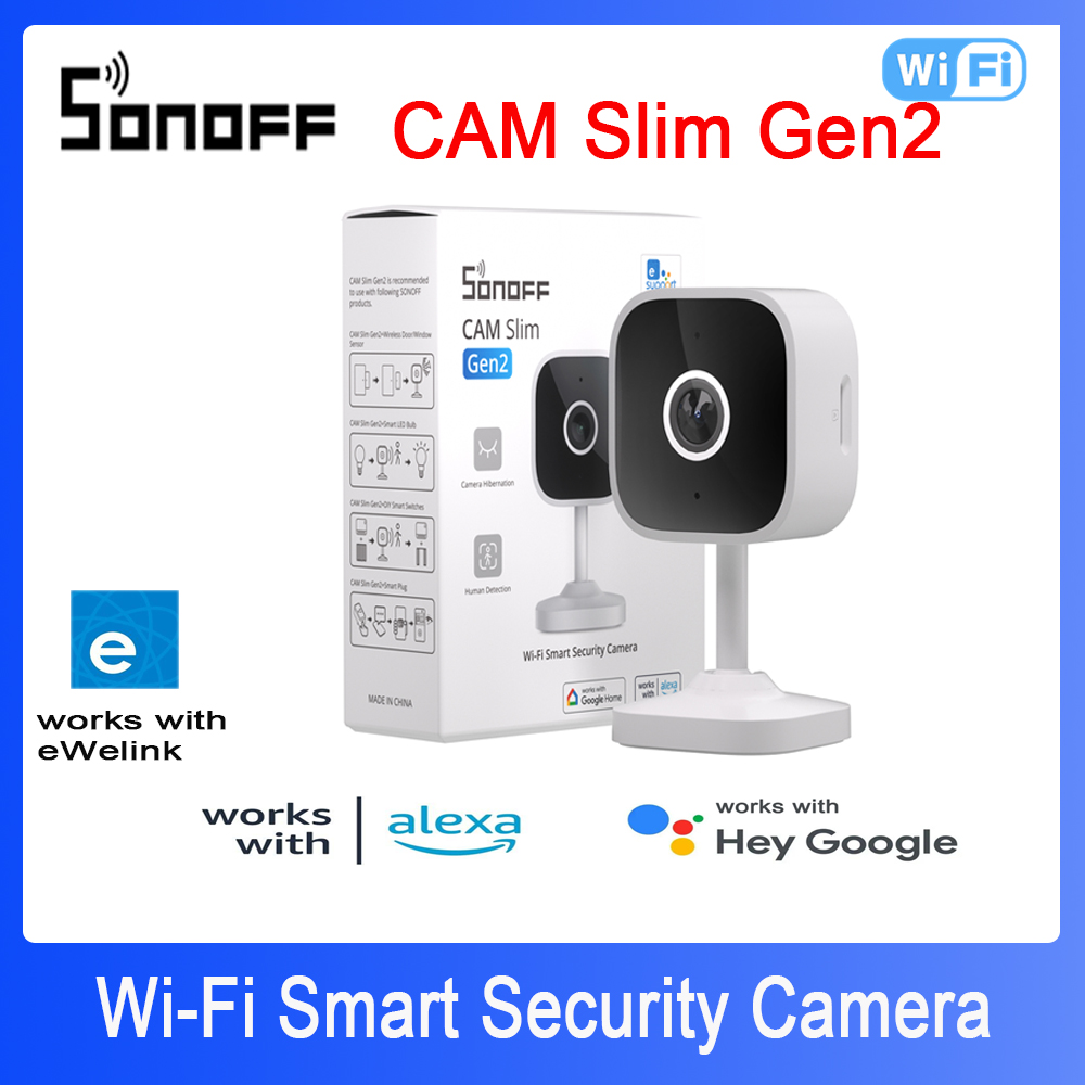 SONOFF CAM Slim Gen2 WiFi inte – Home Security Wifi Camera recenzja i cena