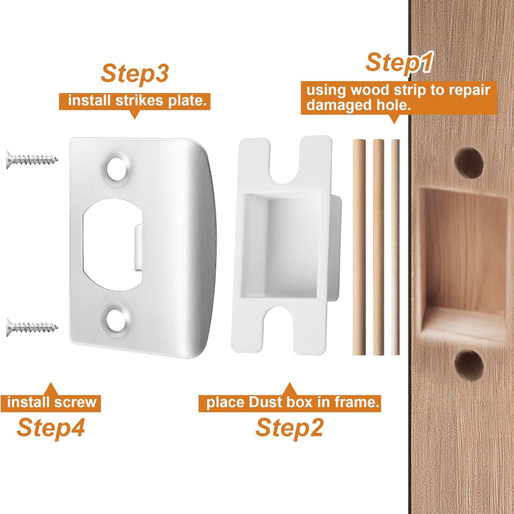 AA81-4 Zestaw 4 szt. płytek za – Door Reinforcer Kit recenzja i cena