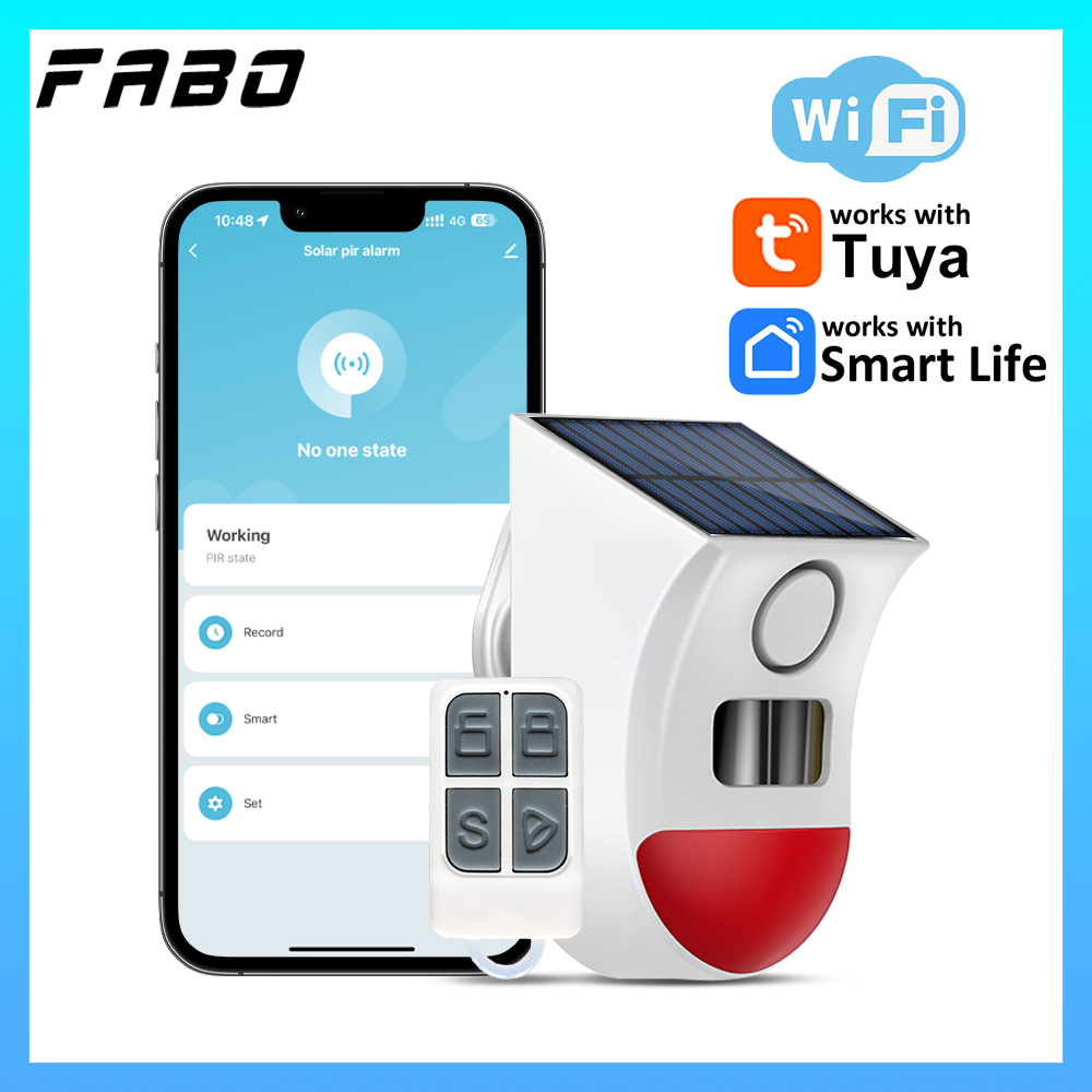 Tuya WiFi Solarny Czujnik Ruch – Home Security Yard Sensors recenzja i cena