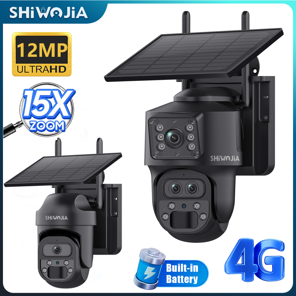 Kamera słoneczna SHIWOJIA 15X  – Home Yard Security Cameras recenzja i cena