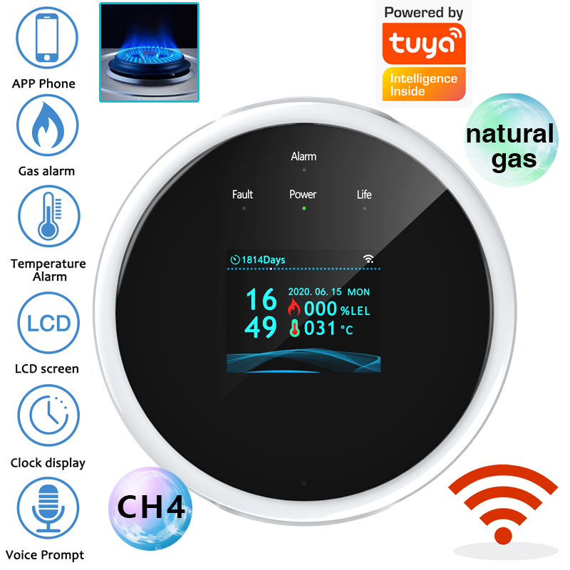 Czujnik gazu 2.4G WiFi, detekt – Home Security Equipment recenzja i cena