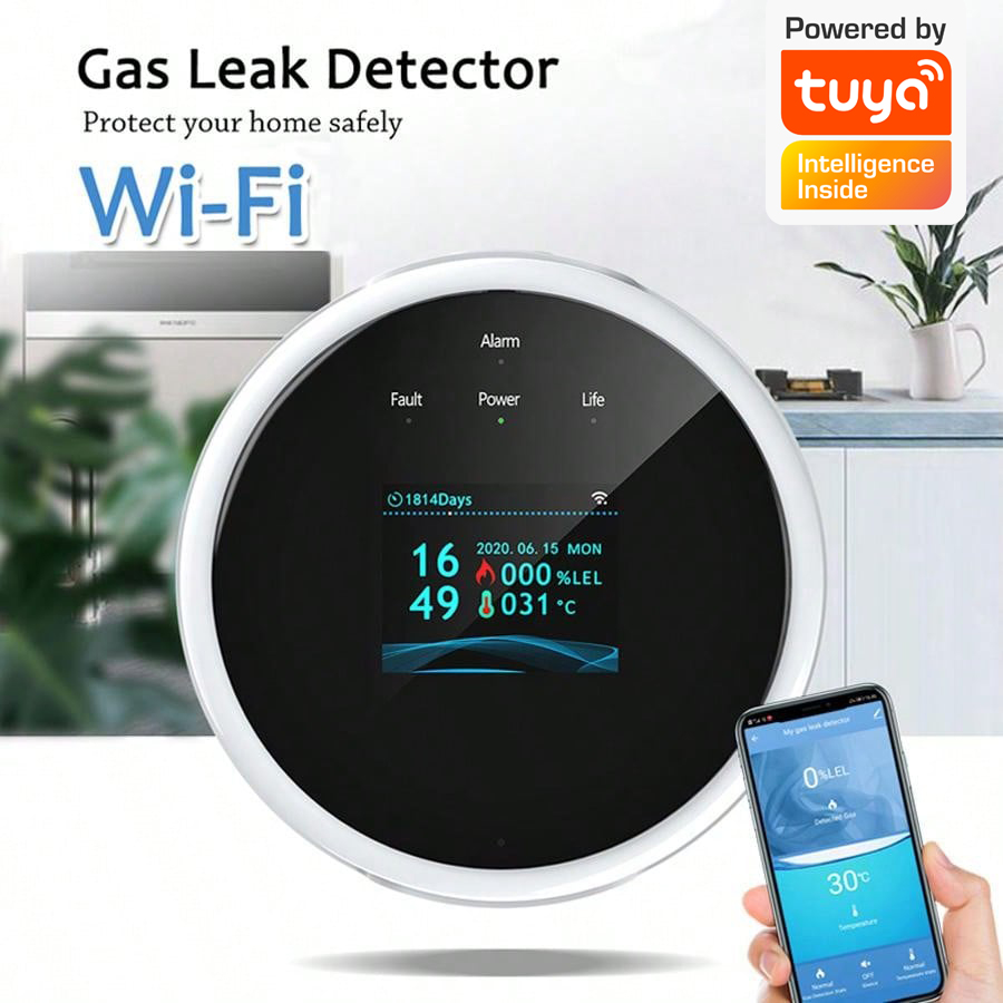 Czujnik gazu 2.4G WiFi, detekt – Home Security Equipment recenzja i cena