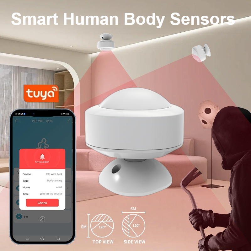 Czujniki ruchu Tuya Smart, bez – Home Security Radar System recenzja i cena