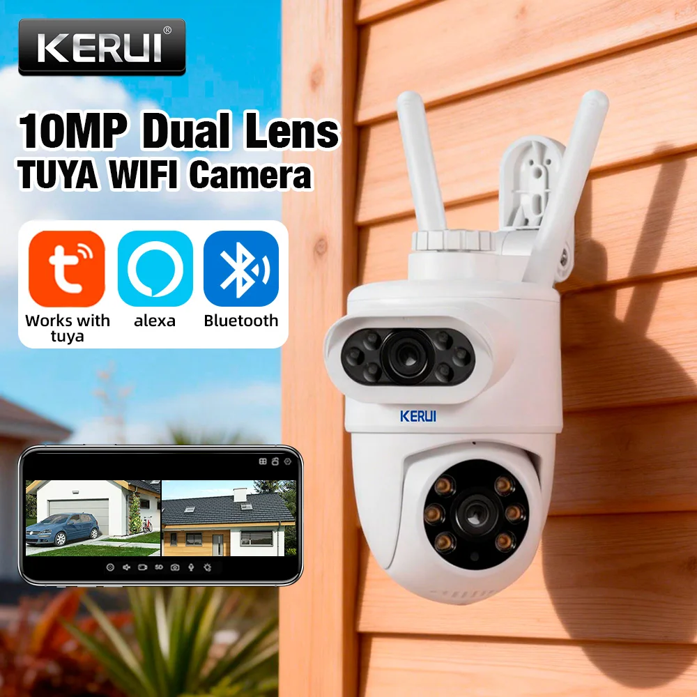 KERUI 5K 10MP Kamera PTZ WIFI  – Home Yard Security Cameras recenzja i cena