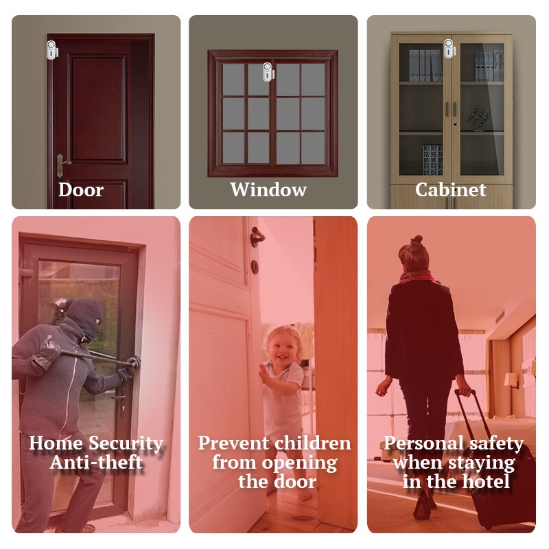 KERUI 120DB bezprzewodowe drzw – Home Security Equipment recenzja i cena